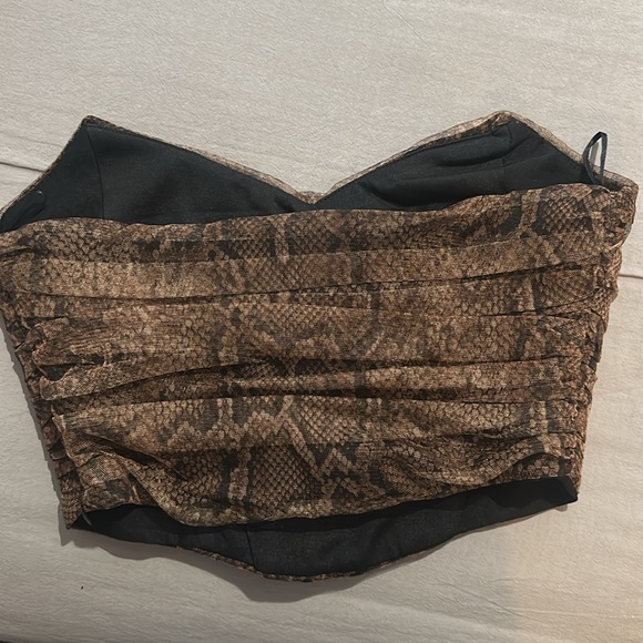 ZARA CROPPED CORSET - Picture 2 of 2